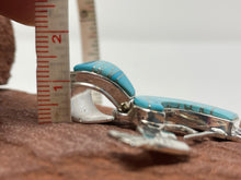 Load image into Gallery viewer, Calvin Begay, Touch of Santa Fe, Inlay Turquoise Kokopelli Pendant