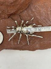 Load image into Gallery viewer, Sterling Silver Spider Pin Handmade by Navajo Esther Spencer
