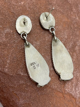 Load image into Gallery viewer, Spiny Oyster and Turquoise Earrings by Navajo Selena Warner