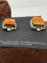 Load image into Gallery viewer, Spiny Oyster Earrings by Navajo Renell Perry