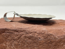 Load image into Gallery viewer, 3 Inch Turquoise Shadowbox Bearpaw Pendant by Navajo Wilbur Musket