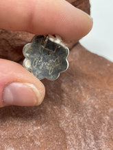 Load image into Gallery viewer, Zuni Sunface Abalone Clip-on Earrings Signed