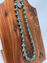 Load image into Gallery viewer, 24in Turquoise Beaded Necklace made by High Desert Turquoise