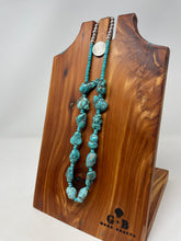 Load image into Gallery viewer, 24 Inch Turquoise Beaded Necklace made by High Desert Turquoise