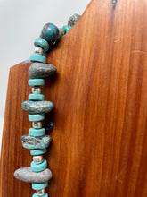 Load image into Gallery viewer, 24in Turquoise Beaded Necklace made by High Desert Turquoise