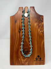 Load image into Gallery viewer, 24in Turquoise Beaded Necklace made by High Desert Turquoise