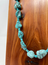 Load image into Gallery viewer, 24 Inch Turquoise Beaded Necklace made by High Desert Turquoise