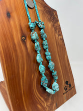 Load image into Gallery viewer, 24 Inch Turquoise Beaded Necklace made by High Desert Turquoise