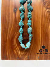 Load image into Gallery viewer, 24 Inch Turquoise Beaded Necklace made by High Desert Turquoise