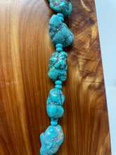 Load image into Gallery viewer, 24 Inch Turquoise Beaded Necklace made by High Desert Turquoise