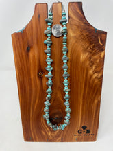 Load image into Gallery viewer, 24in Turquoise Beaded Necklace made by High Desert Turquoise