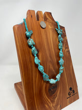 Load image into Gallery viewer, 24 Inch Turquoise Beaded Necklace made by High Desert Turquoise