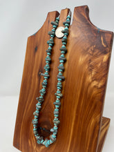 Load image into Gallery viewer, 24in Turquoise Beaded Necklace made by High Desert Turquoise