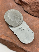 Load image into Gallery viewer, 2 Inch Turquoise Pendant by Navajo Augustine Largo