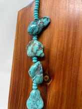 Load image into Gallery viewer, 24 Inch Turquoise Beaded Necklace made by High Desert Turquoise
