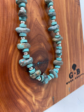 Load image into Gallery viewer, 24in Turquoise Beaded Necklace made by High Desert Turquoise
