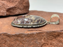 Load image into Gallery viewer, Wild Horse Pendant Handmade by Navajo Herman Lee