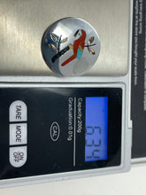 Load image into Gallery viewer, Zuni Inlay Macaw PINdant handmade by Sanford Edaakie