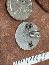 Load image into Gallery viewer, Zuni Inlay Macaw PINdant handmade by Sanford Edaakie