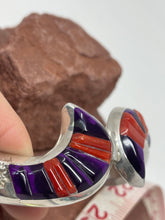 Load image into Gallery viewer, Tadpole Inlay Bracelet by Navajo Larry Castillo