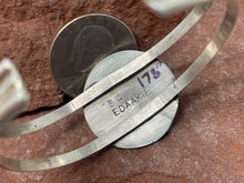 Load image into Gallery viewer, Coral Parrot Overlay Inlay Bracelet by Zuni Sanford Edaakie