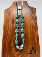 Load image into Gallery viewer, 24 Inch Turquoise Beaded Necklace made by High Desert Turquoise