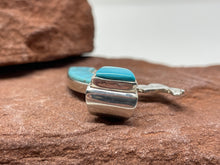 Load image into Gallery viewer, Calvin Begay, Touch of Santa Fe, Inlay Turquoise Kokopelli Pendant