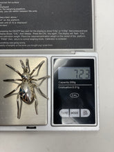 Load image into Gallery viewer, Sterling Silver Spider Pin Handmade by Navajo Esther Spencer