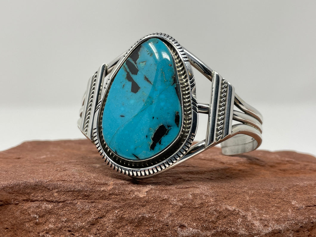 Turquoise Bracelet Signed by Artist