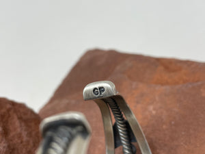 6.5 Inch Five Stone Turquoise Cuff by Navajo GP