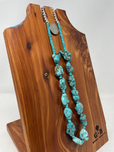 Load image into Gallery viewer, 24 Inch Turquoise Beaded Necklace made by High Desert Turquoise