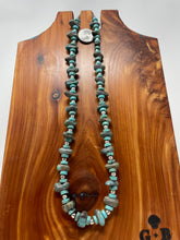 Load image into Gallery viewer, 24in Turquoise Beaded Necklace made by High Desert Turquoise