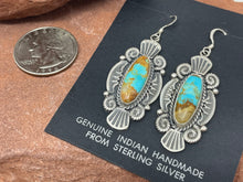 Load image into Gallery viewer, Turquoise Earrings by Navajo Michael &amp; Rosita Calladitto