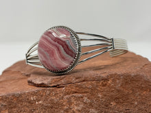 Load image into Gallery viewer, Rhodochrosite Bracelet by Navajo Pat Yazzie