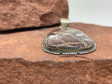 Load image into Gallery viewer, Wild Horse Pendant Handmade by Navajo Herman Lee