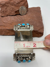 Load image into Gallery viewer, 30-Stone Turquoise Watch Cuff by Navajo Jerry Cowboy